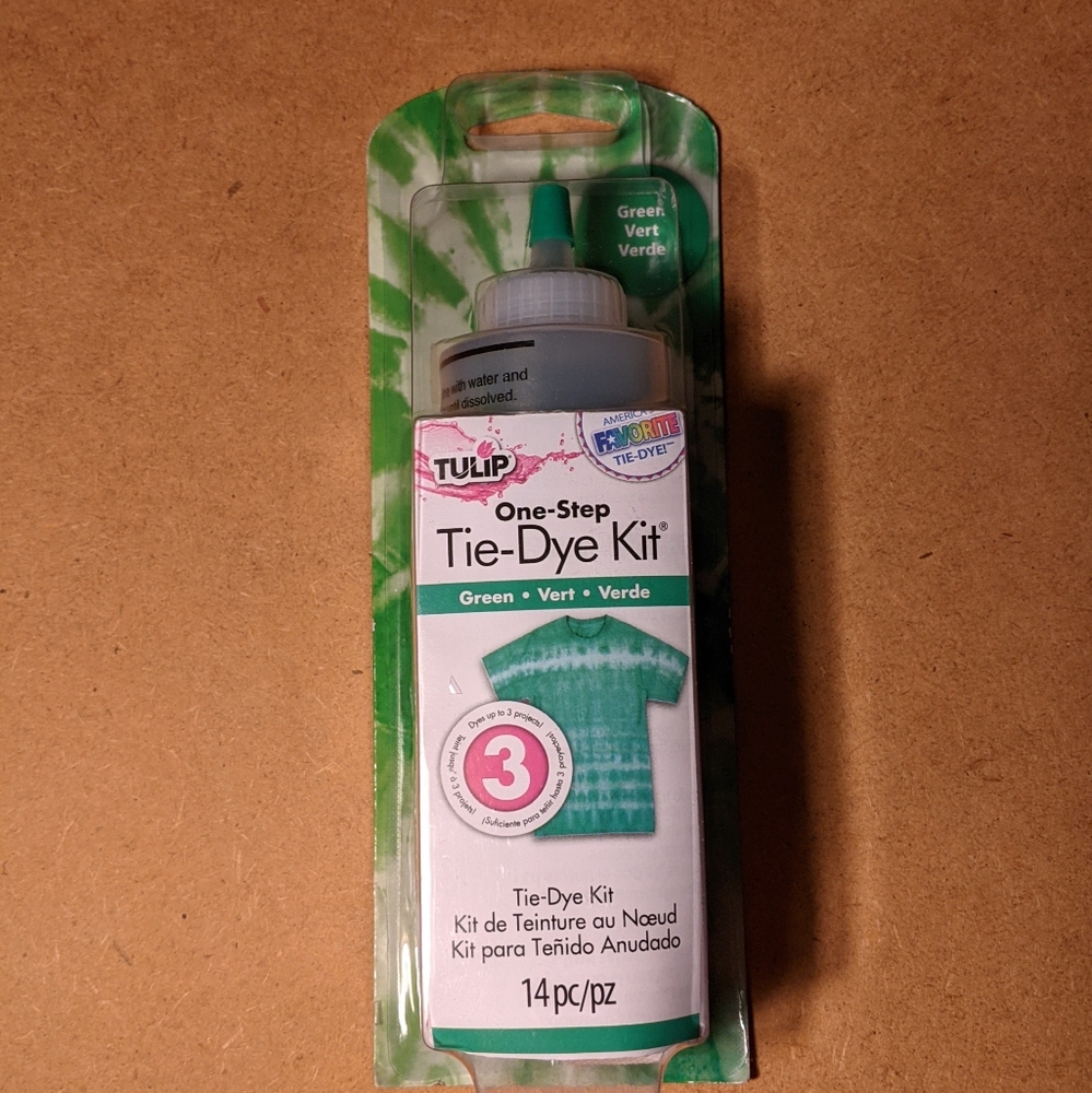 Green one step Tie-Dye Kit